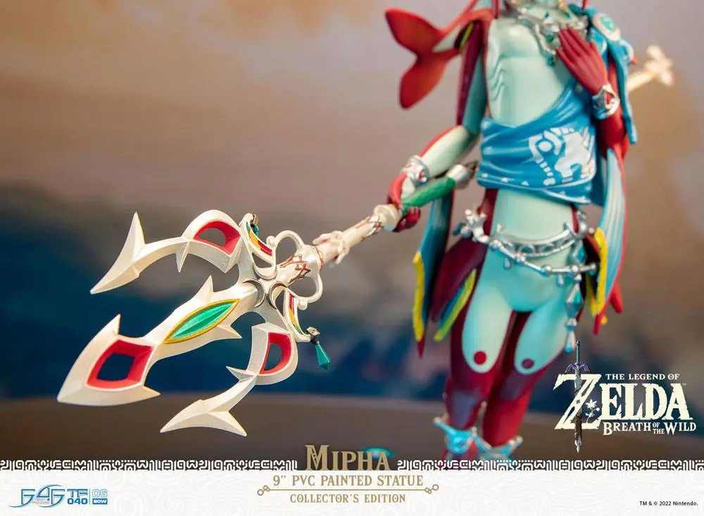 The Legend of Zelda Breath of the Wild Mipha Collector's Edition PVC szobor figura 22 cm termékfotó