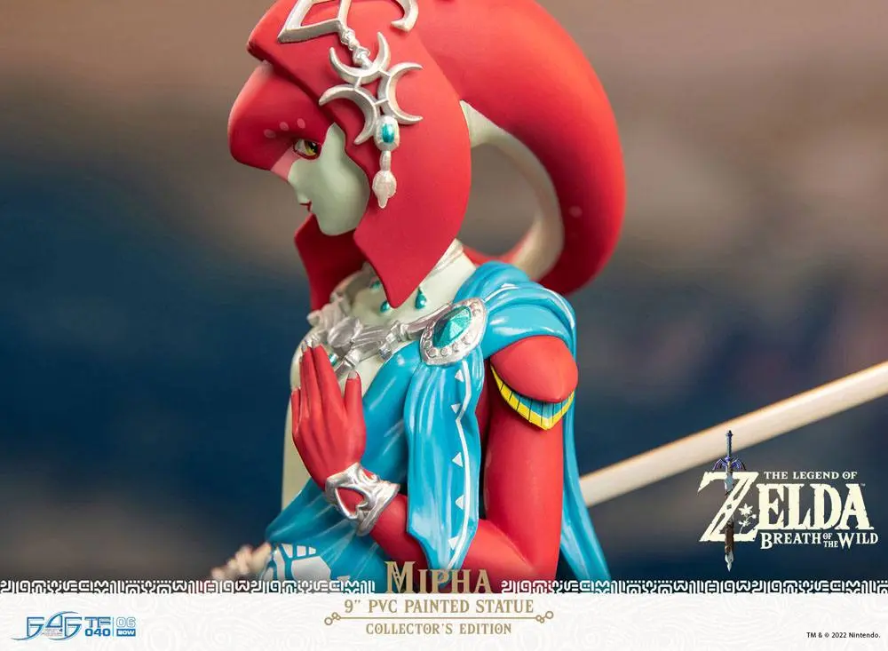 The Legend of Zelda Breath of the Wild Mipha Collector's Edition PVC szobor figura 22 cm termékfotó