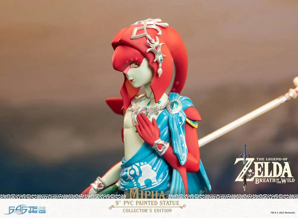 The Legend of Zelda Breath of the Wild Mipha Collector's Edition PVC szobor figura 22 cm termékfotó