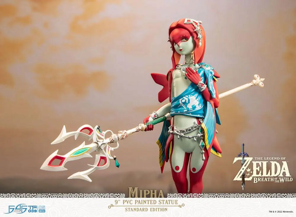 The Legend of Zelda Breath of the Wild Mipha PVC szobor figura 21 cm termékfotó