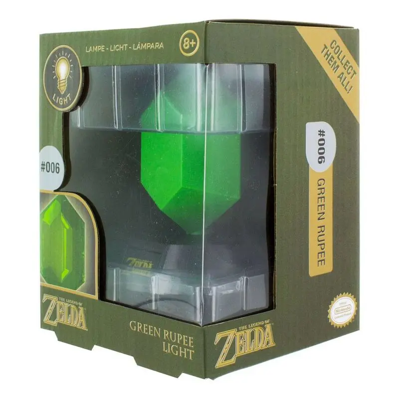 The Legend of Zelda Green Rupee lámpa termékfotó