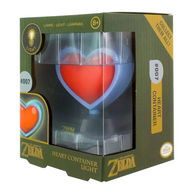 The Legend of Zelda Heart Container lámpa termékfotó