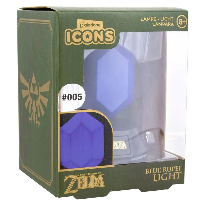 The Legend of Zelda Ikons Kék Rupee termékfotó
