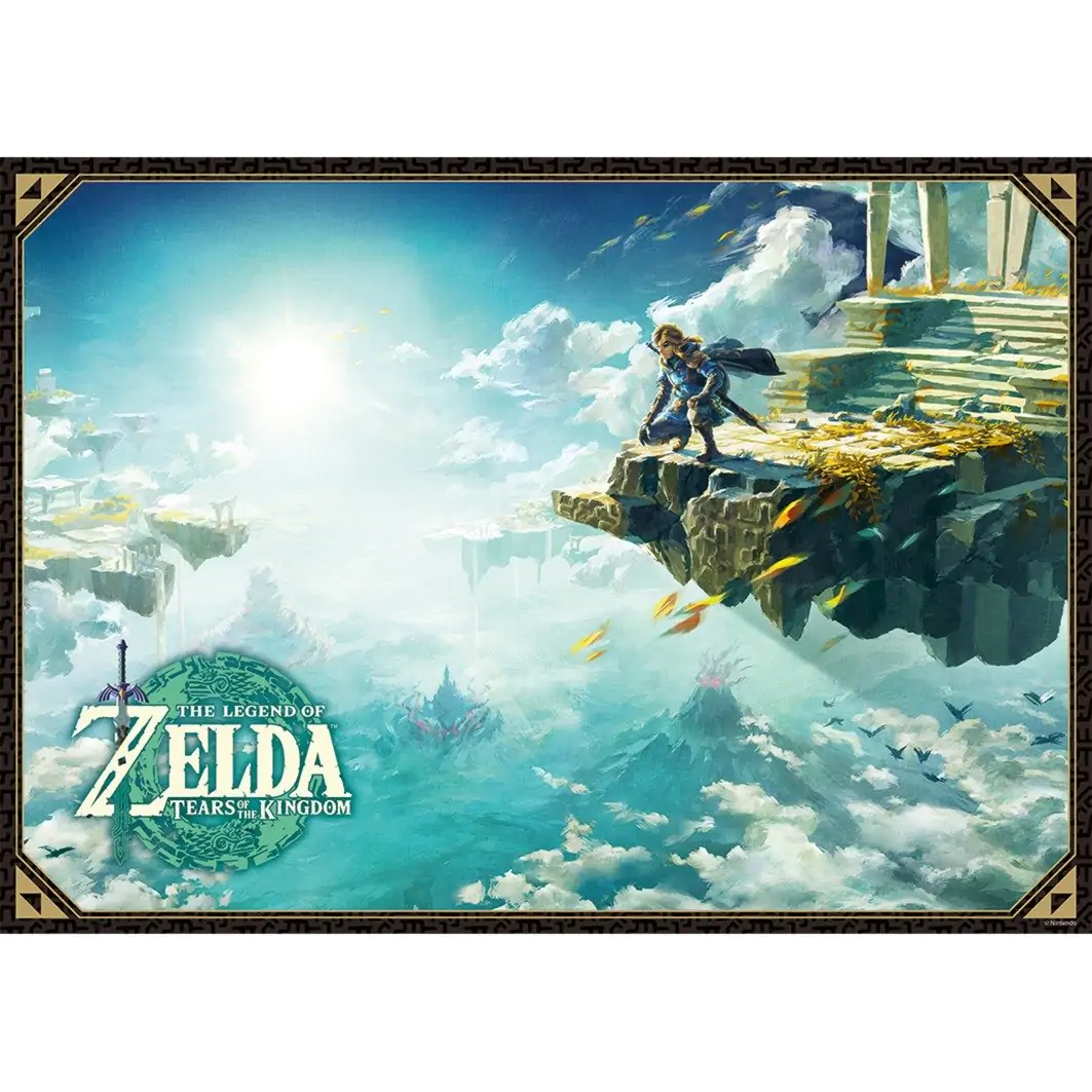 The Legend of Zelda: Tears of the Kingdom Jigsaw Puzzle Cover Art (1000 pieces) termékfotó