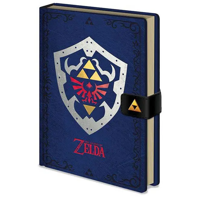 The Legend of Zelda Shield prémium A5 jegyzetfüzet termékfotó