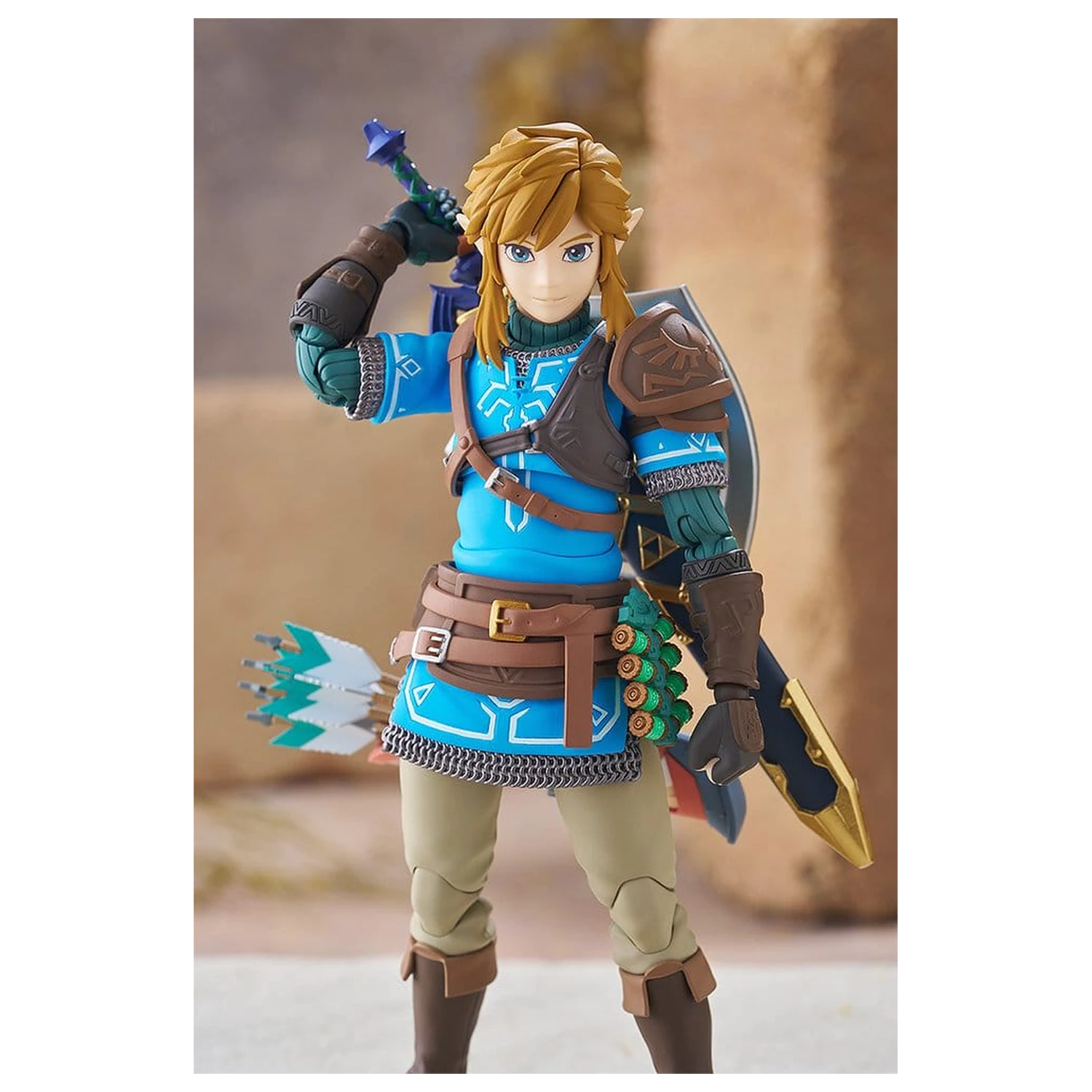 The Legend of Zelda Tears of the Kingdom Figma akciófigura Link Tears of the Kingdom Ver. DX Edition 15 cm termékfotó