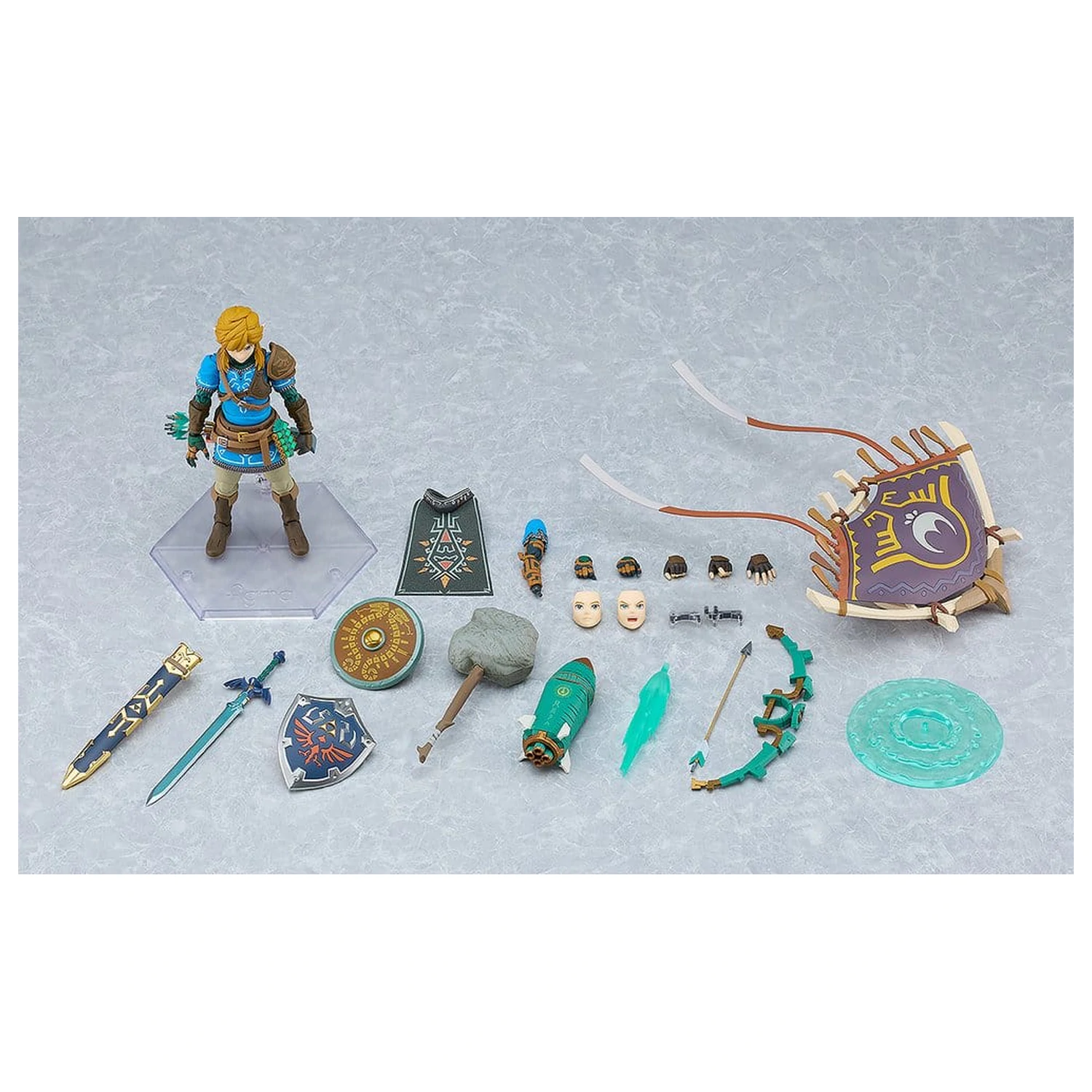 The Legend of Zelda Tears of the Kingdom Figma akciófigura Link Tears of the Kingdom Ver. DX Edition 15 cm termékfotó