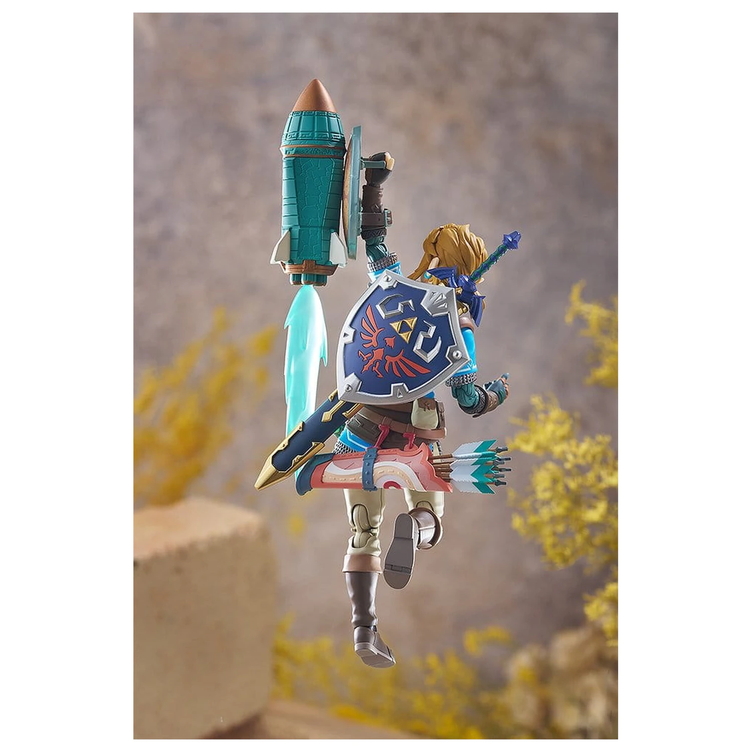 The Legend of Zelda Tears of the Kingdom Figma akciófigura Link Tears of the Kingdom Ver. DX Edition 15 cm termékfotó