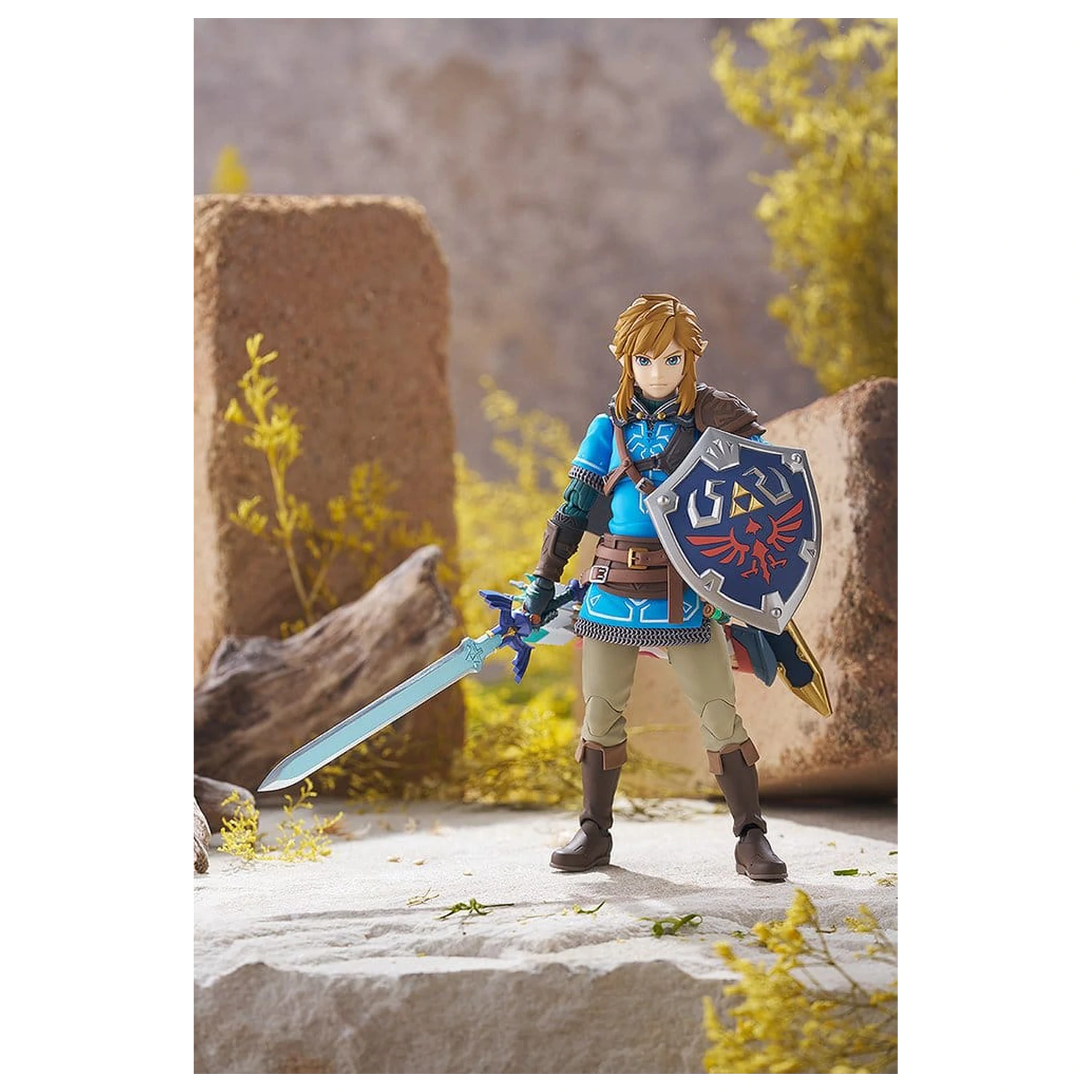 The Legend of Zelda Tears of the Kingdom Figma akciófigura Link Tears of the Kingdom Ver. DX Edition 15 cm termékfotó