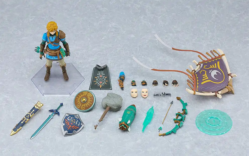 The Legend of Zelda Tears of the Kingdom Figma Action Figure Link Tears of the Kingdom Ver. DX Edition 15 cm termékfotó