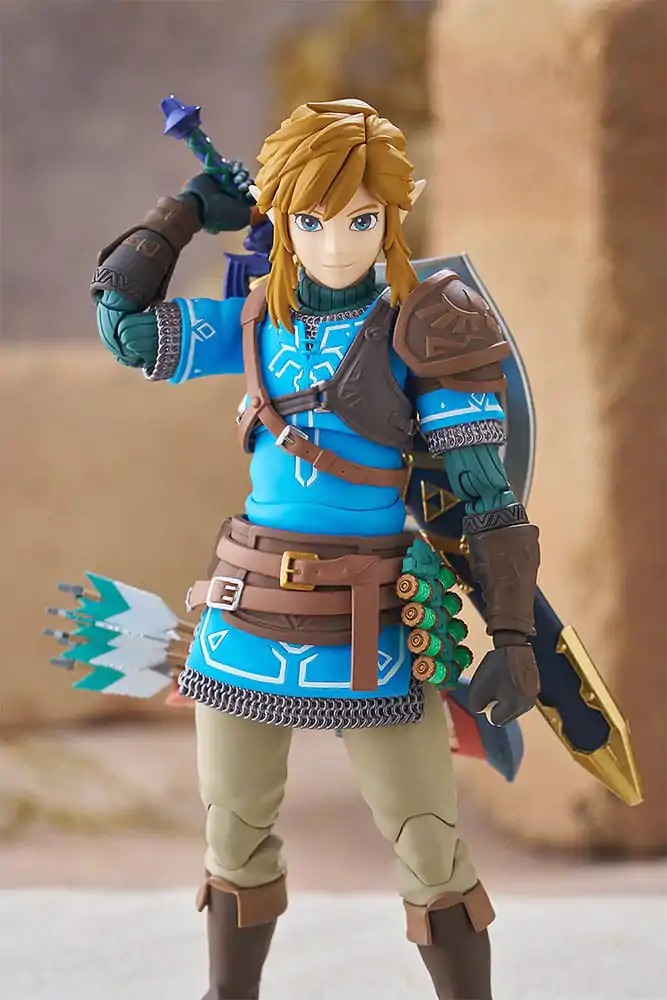 The Legend of Zelda Tears of the Kingdom Figma Action Figure Link Tears of the Kingdom Ver. 15 cm termékfotó