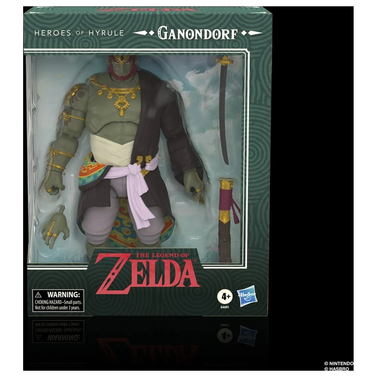 The Legend of Zelda: Tears of the Kingdom Heroes of Hyrule akciófigura Ganondorf 19 cm termékfotó