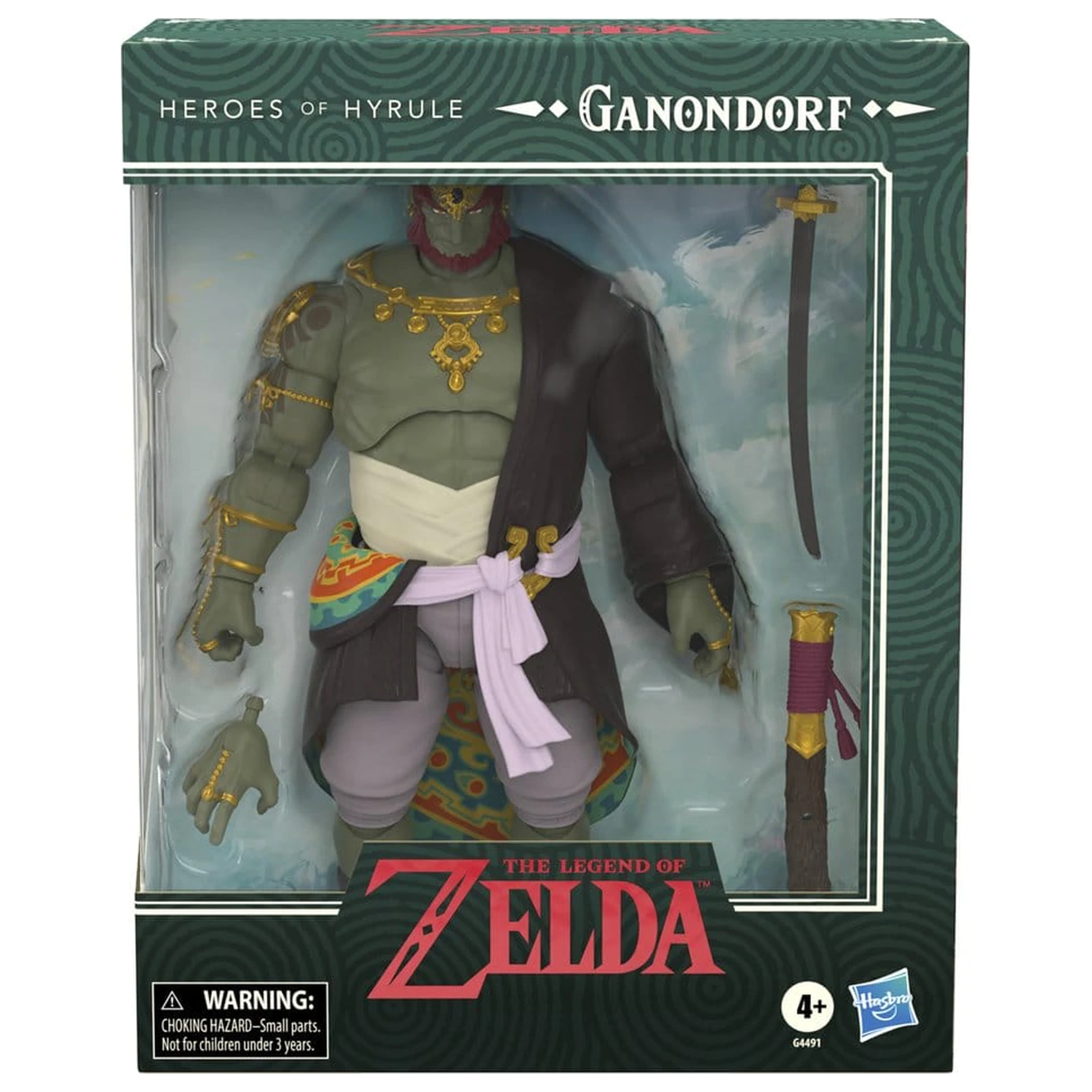The Legend of Zelda: Tears of the Kingdom Heroes of Hyrule akciófigura Ganondorf 19 cm termékfotó