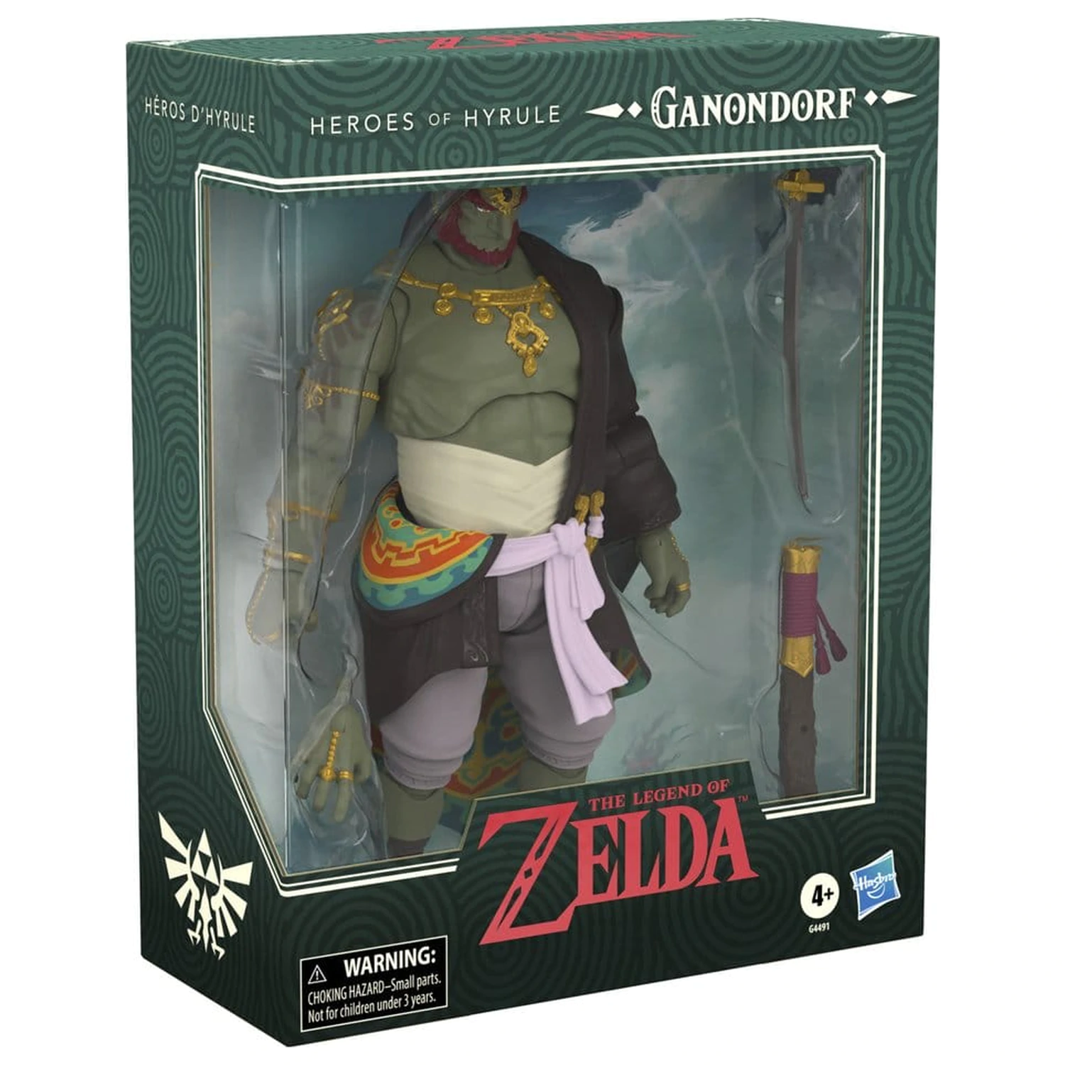The Legend of Zelda: Tears of the Kingdom Heroes of Hyrule akciófigura Ganondorf 19 cm termékfotó