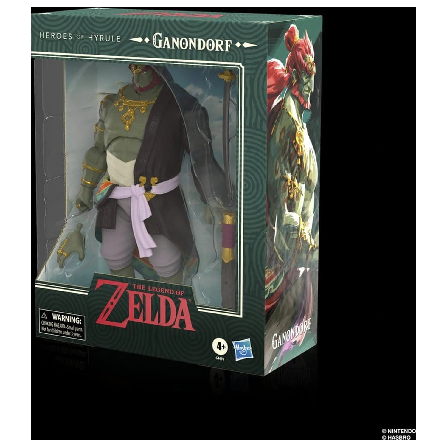 The Legend of Zelda: Tears of the Kingdom Heroes of Hyrule akciófigura Ganondorf 19 cm termékfotó