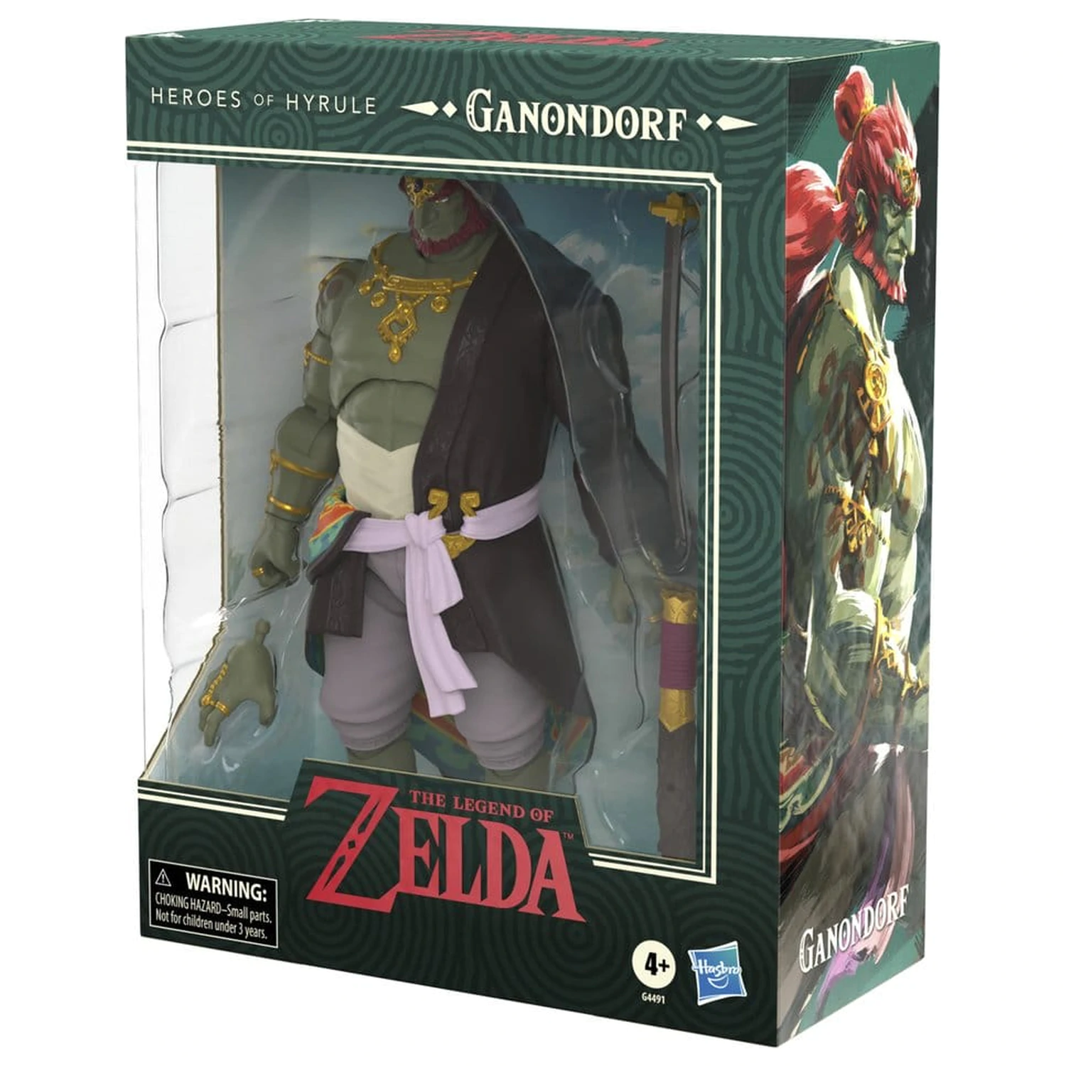 The Legend of Zelda: Tears of the Kingdom Heroes of Hyrule akciófigura Ganondorf 19 cm termékfotó