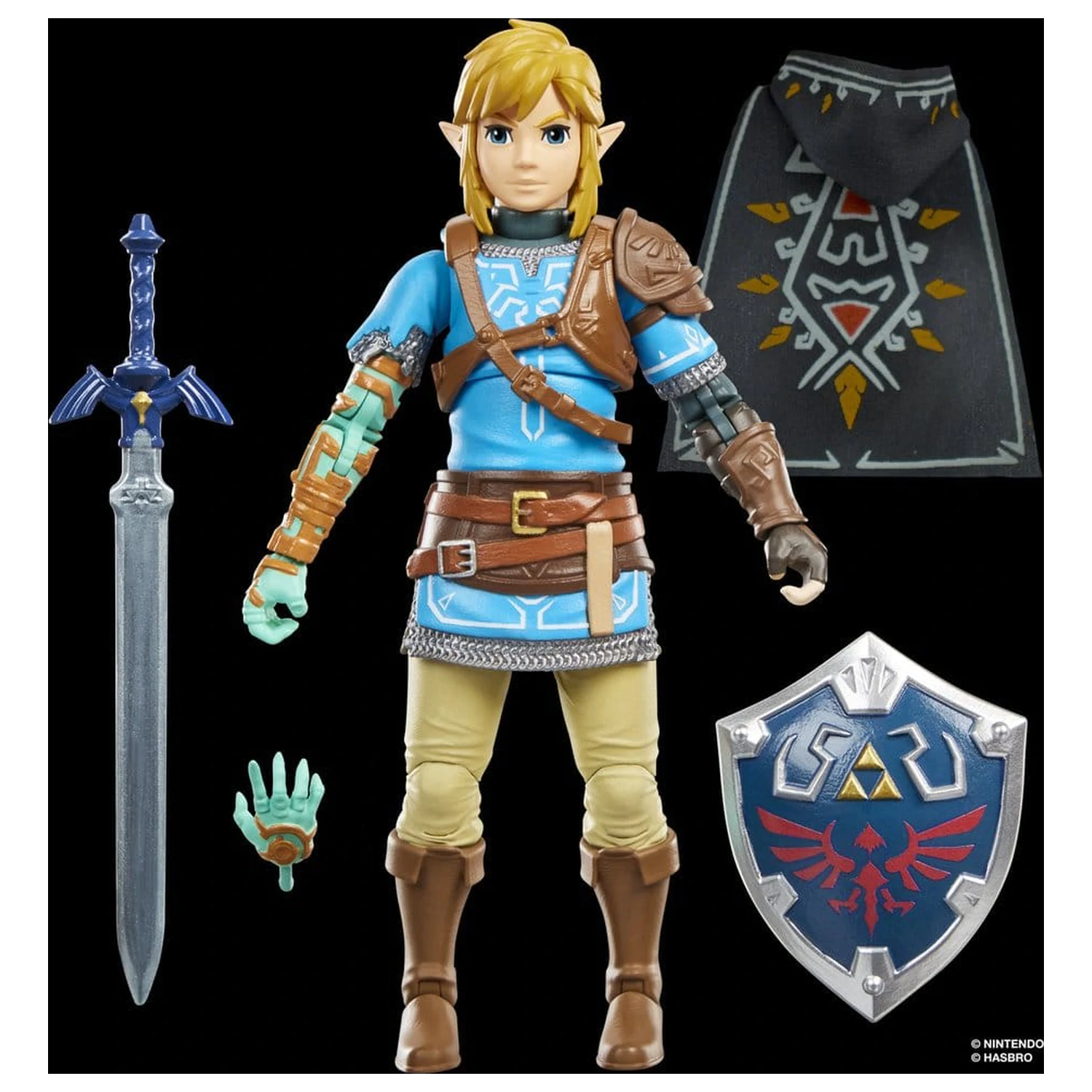 The Legend of Zelda: Tears of the Kingdom Heroes of Hyrule akciófigura Link 15 cm termékfotó