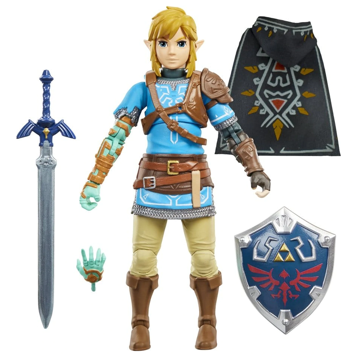 The Legend of Zelda: Tears of the Kingdom Heroes of Hyrule akciófigura Link 15 cm termékfotó