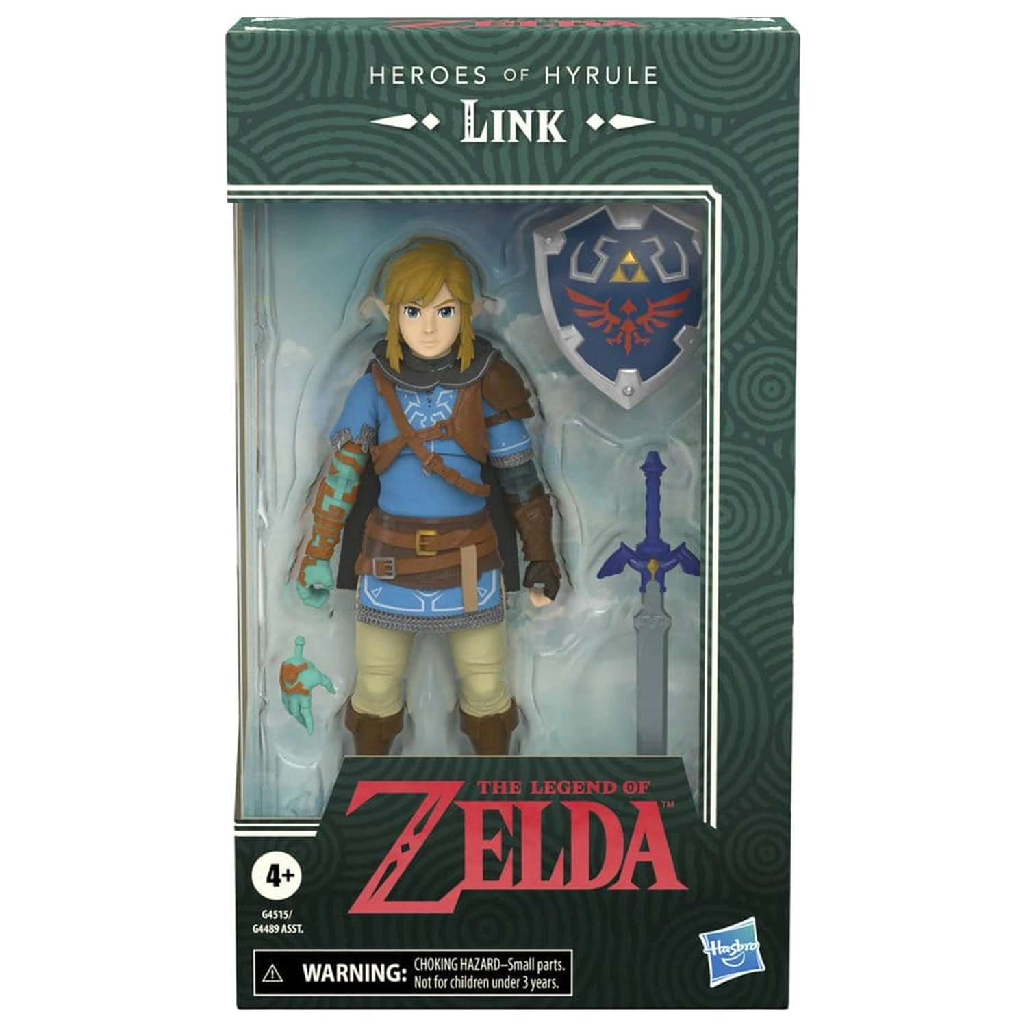 The Legend of Zelda: Tears of the Kingdom Heroes of Hyrule akciófigura Link 15 cm termékfotó