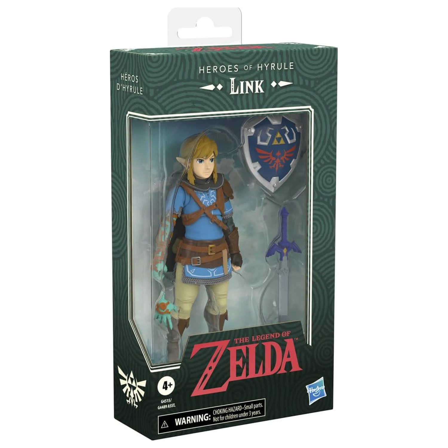 The Legend of Zelda: Tears of the Kingdom Heroes of Hyrule akciófigura Link 15 cm termékfotó