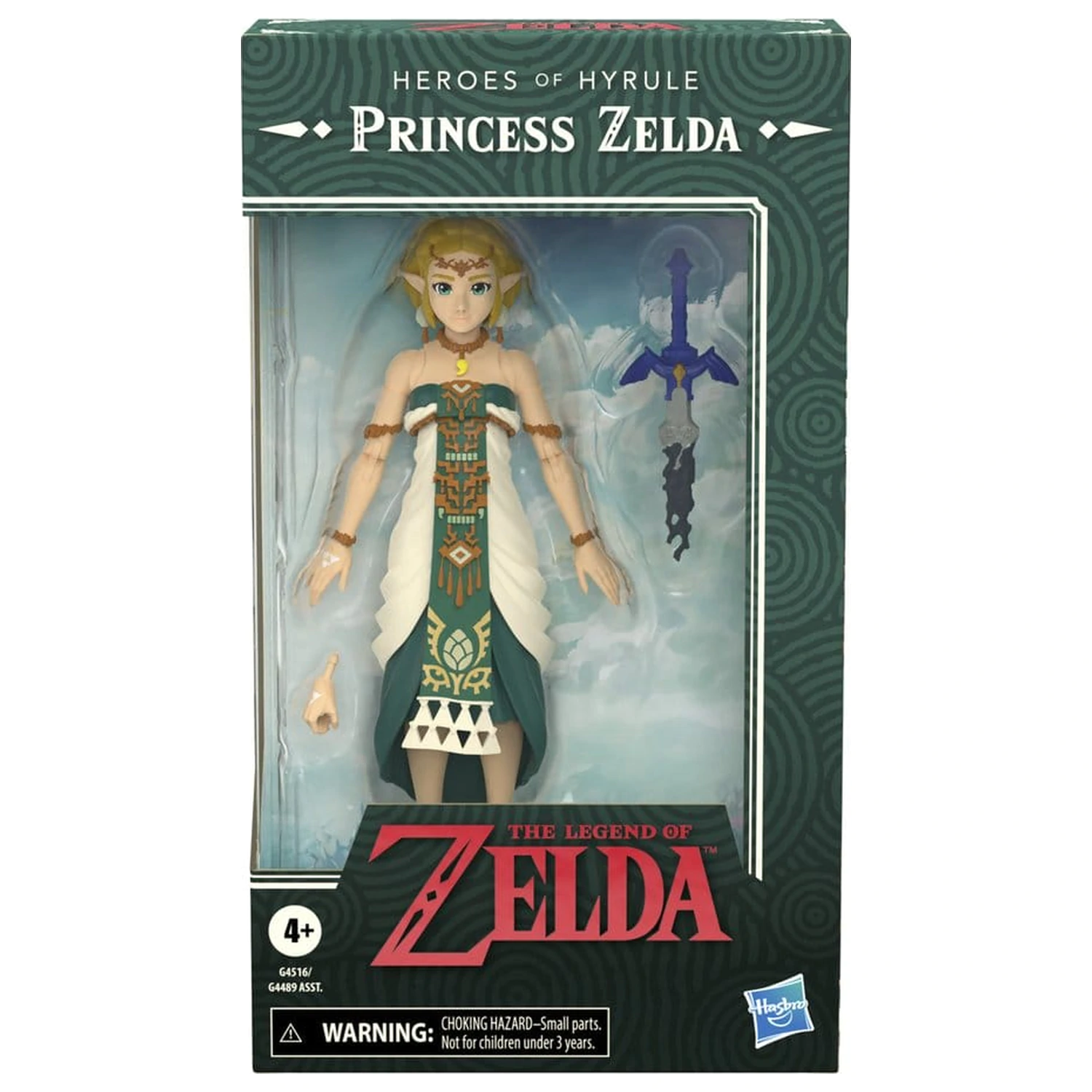 The Legend of Zelda: Tears of the Kingdom Heroes of Hyrule akciófigura Princess Zelda 15 cm termékfotó