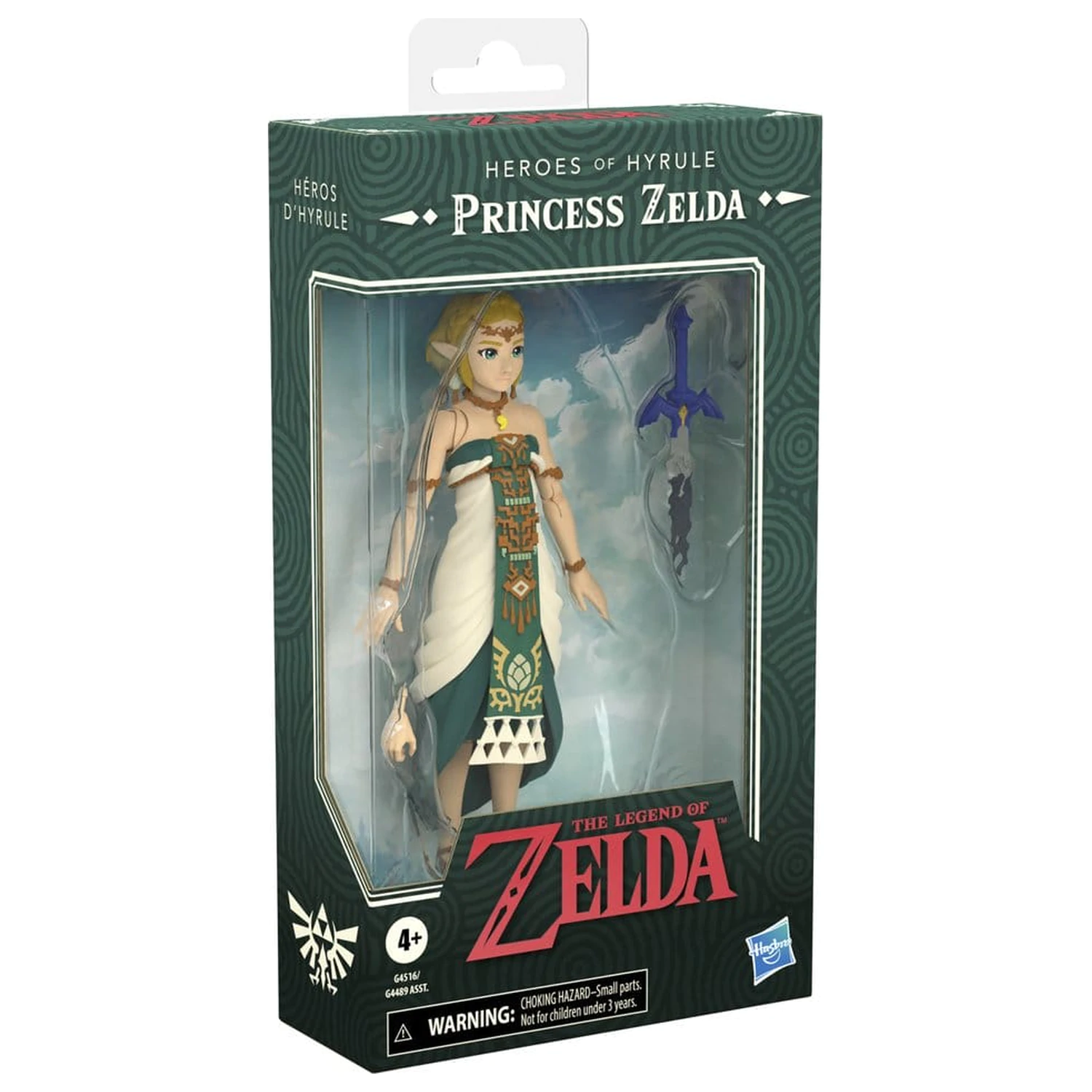 The Legend of Zelda: Tears of the Kingdom Heroes of Hyrule akciófigura Princess Zelda 15 cm termékfotó