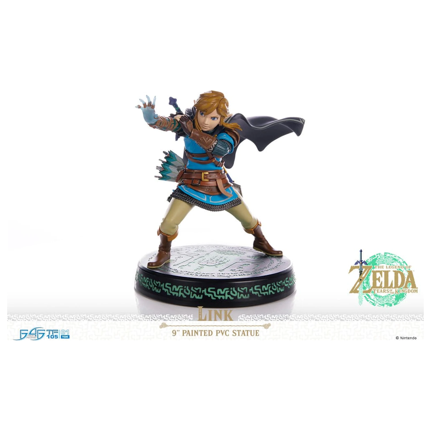 The Legend of Zelda: Tears of the Kingdom Link PVC szobor figura 18 cm termékfotó
