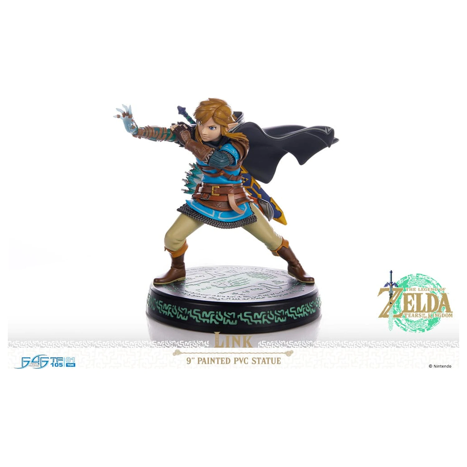 The Legend of Zelda: Tears of the Kingdom Link PVC szobor figura 18 cm termékfotó