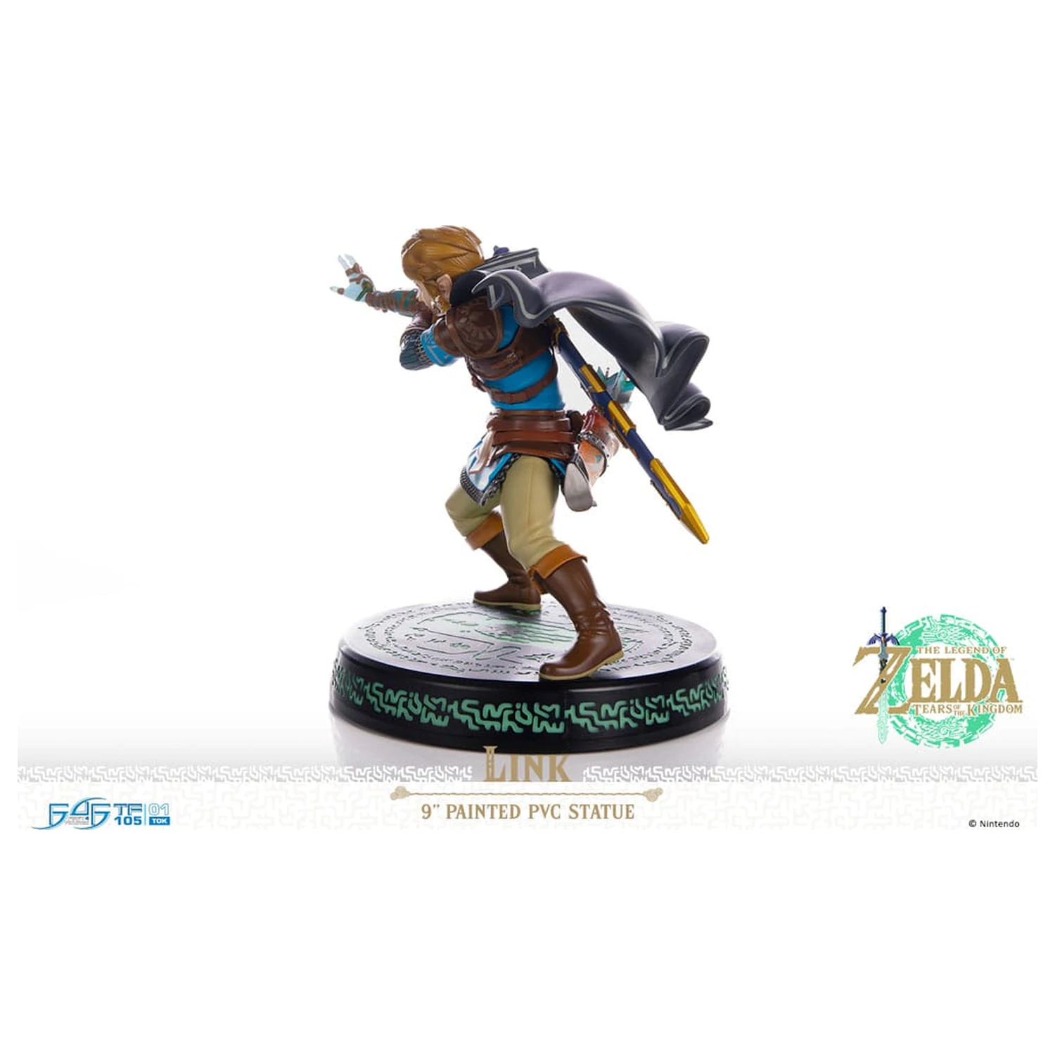 The Legend of Zelda: Tears of the Kingdom Link PVC szobor figura 18 cm termékfotó