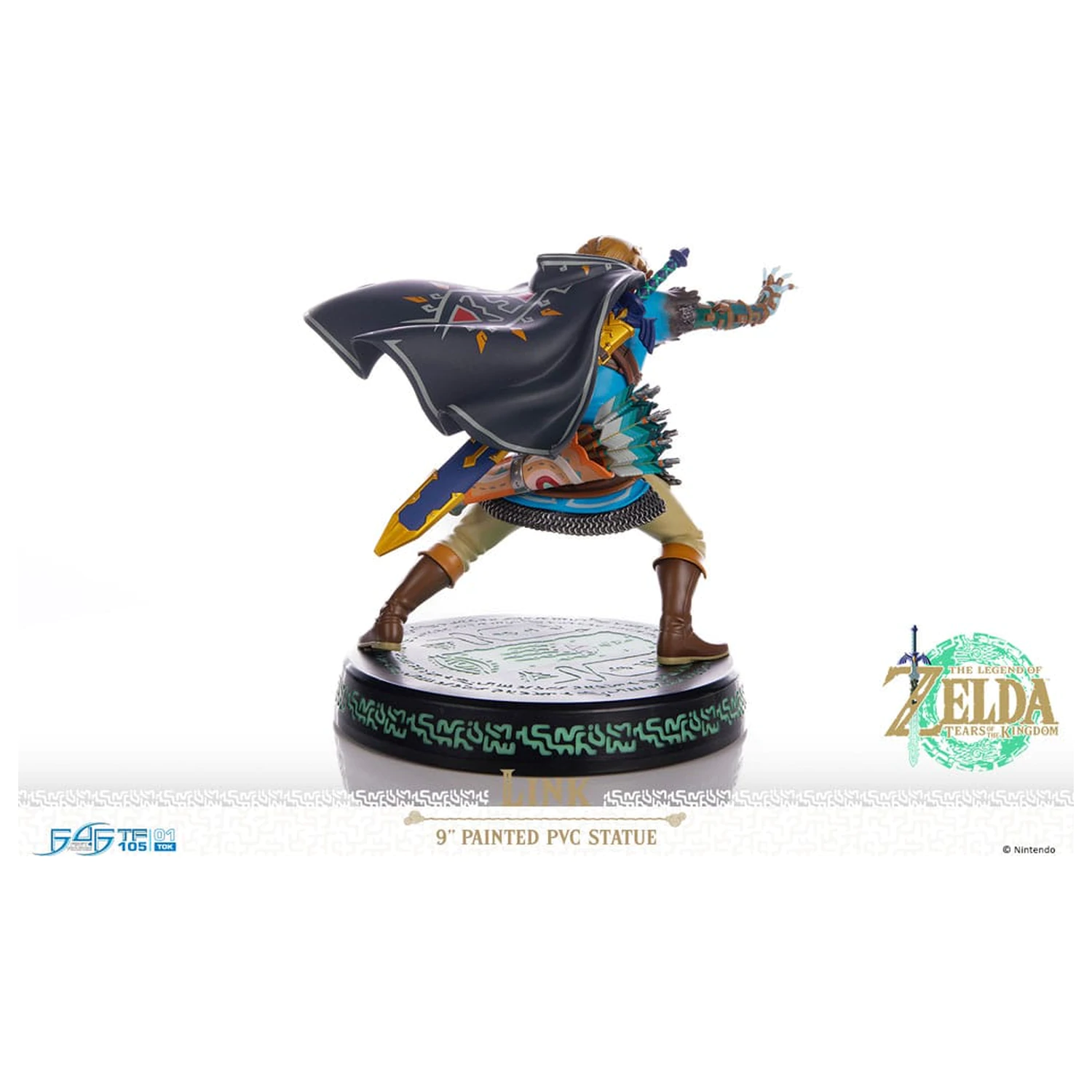 The Legend of Zelda: Tears of the Kingdom Link PVC szobor figura 18 cm termékfotó