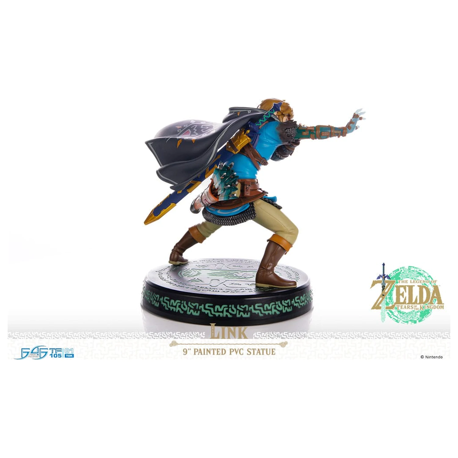 The Legend of Zelda: Tears of the Kingdom Link PVC szobor figura 18 cm termékfotó