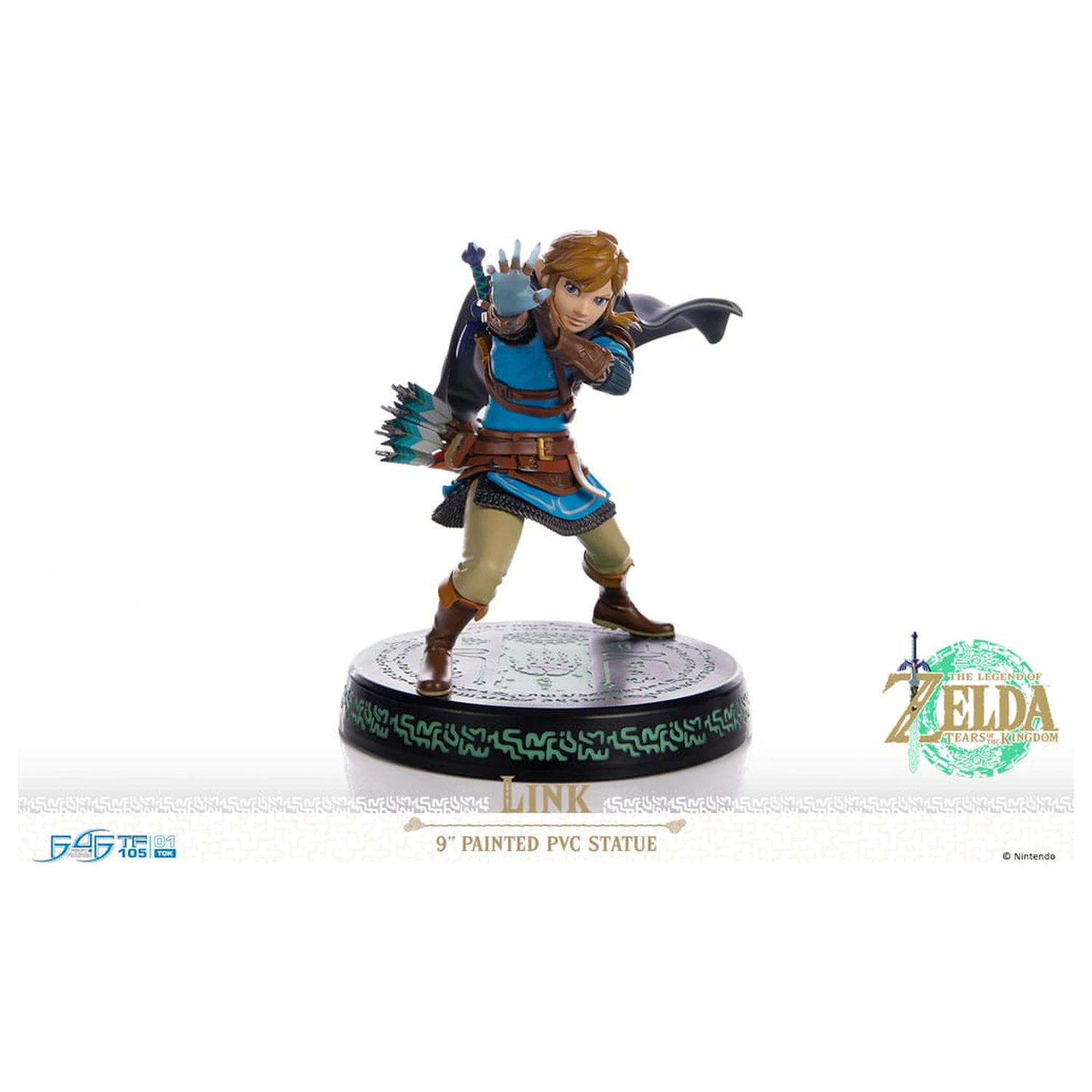 The Legend of Zelda: Tears of the Kingdom Link PVC szobor figura 18 cm termékfotó