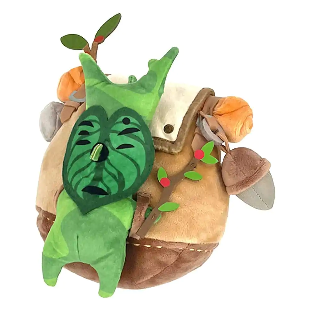 The Legend of Zelda: Tears of the Kingdom ZP04 Korok with Backpack Brown plüss figura 17 cm termékfotó