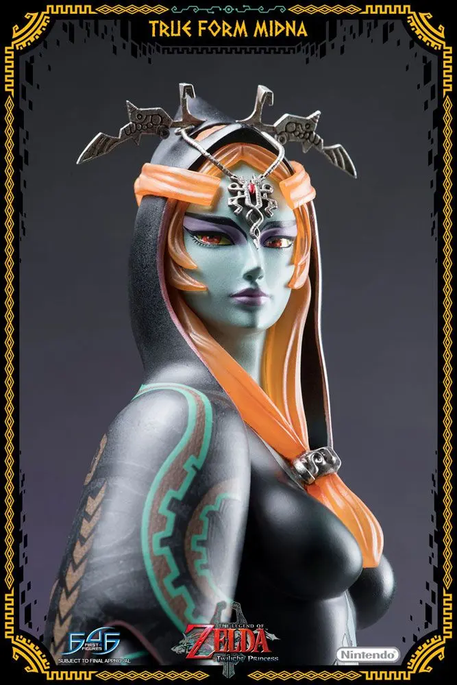 The Legend of Zelda Twilight PrincessTrue Form Midna  szobor figura 43 cm termékfotó