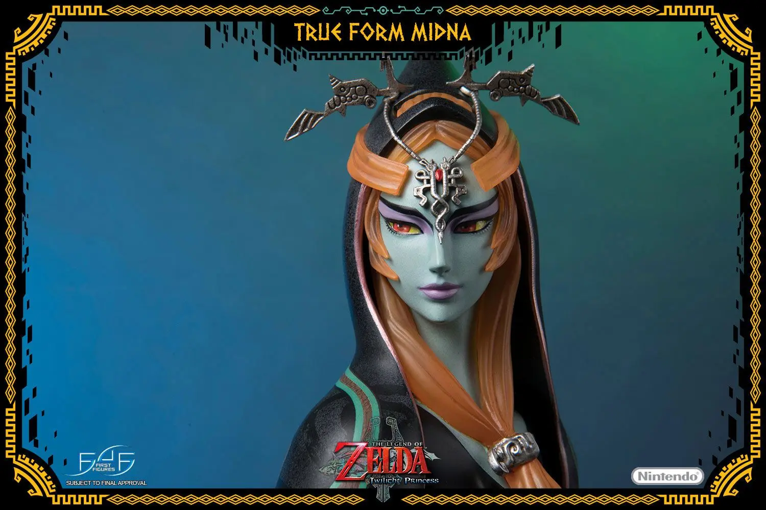 The Legend of Zelda Twilight PrincessTrue Form Midna  szobor figura 43 cm termékfotó