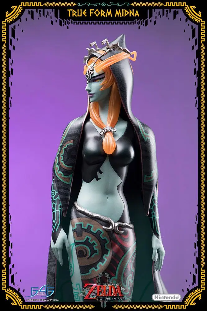 The Legend of Zelda Twilight PrincessTrue Form Midna  szobor figura 43 cm termékfotó