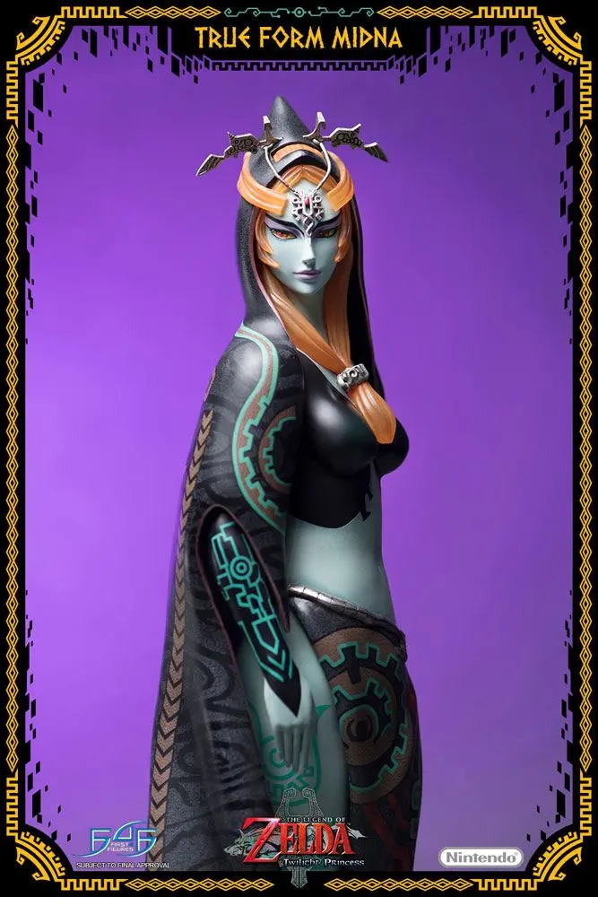 The Legend of Zelda Twilight PrincessTrue Form Midna  szobor figura 43 cm termékfotó