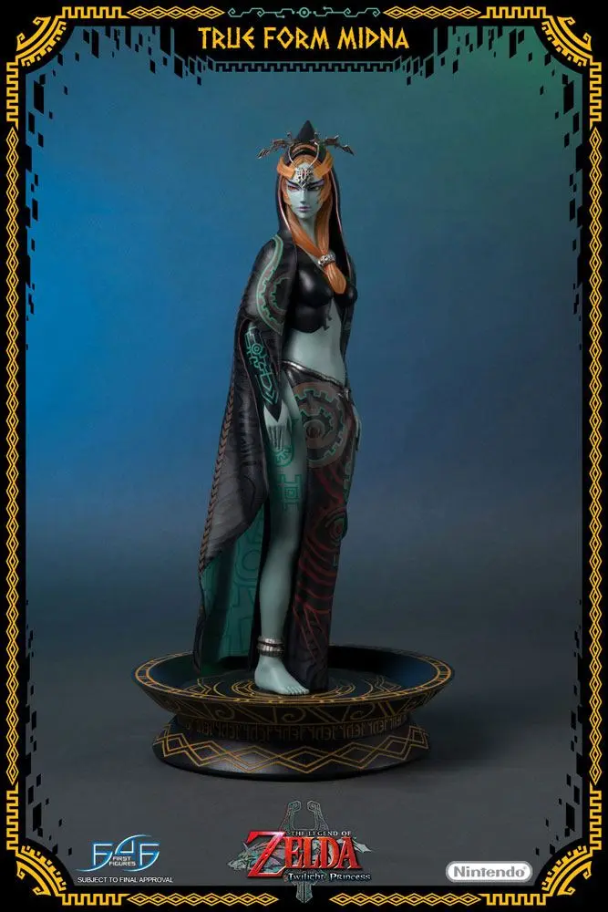 The Legend of Zelda Twilight PrincessTrue Form Midna  szobor figura 43 cm termékfotó