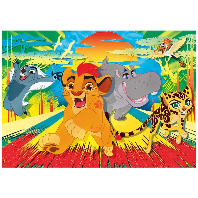 The Lion Guard Disney puzzle 24db maxi termékfotó