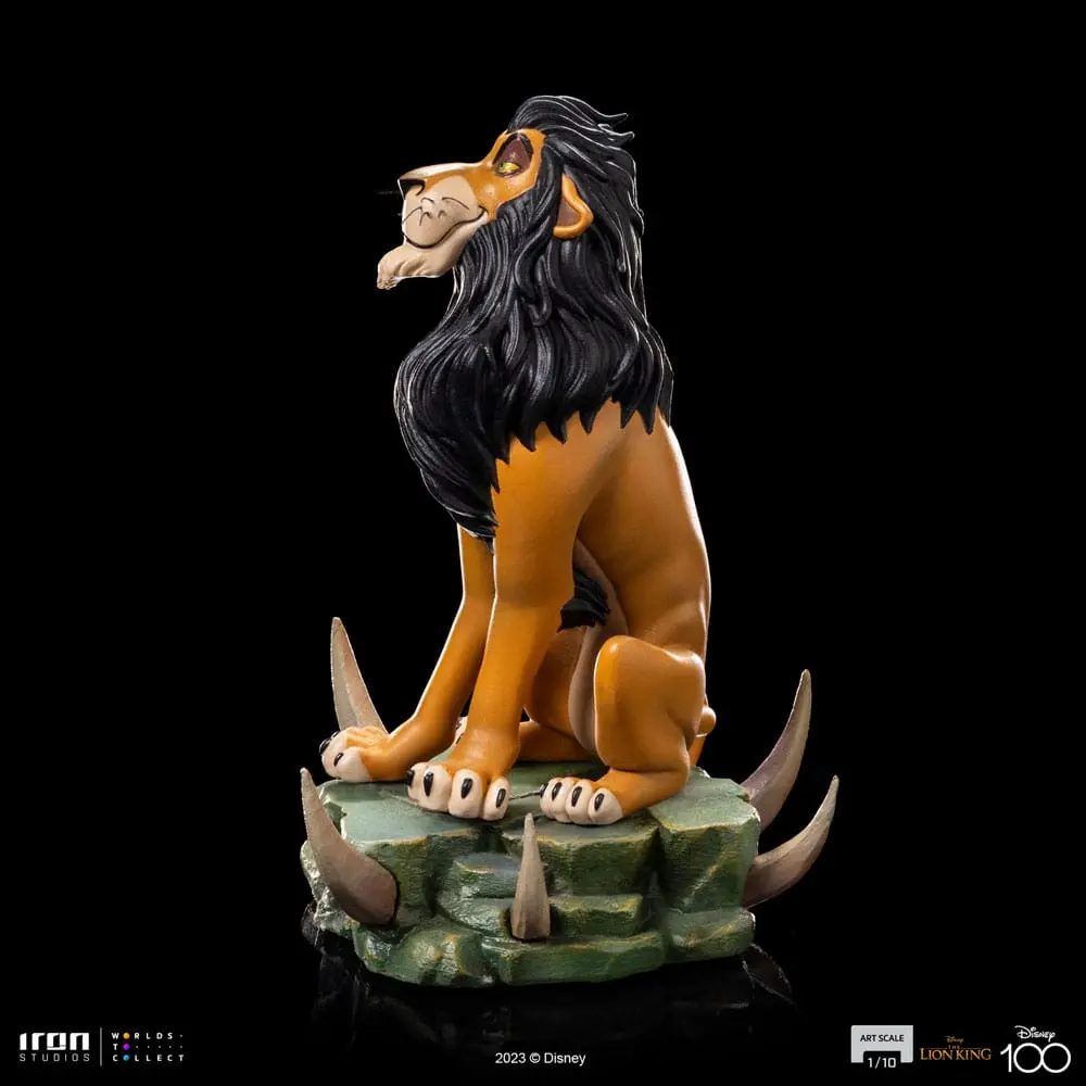 The Lion King Art Scale 1/10 Scar Regular szobor figura 16 cm termékfotó