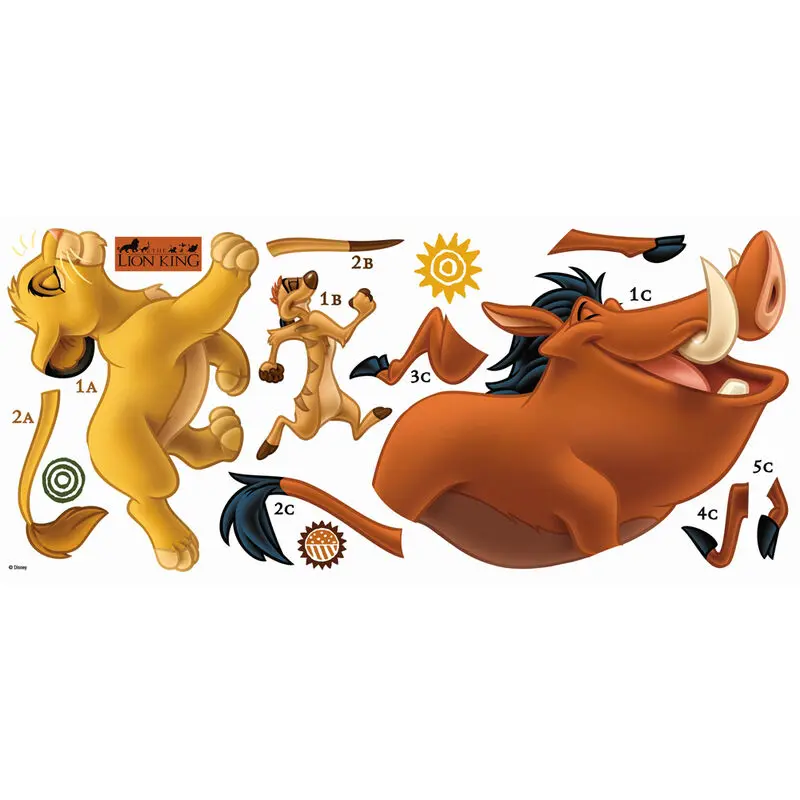 The Lion King dekormatrica termékfotó