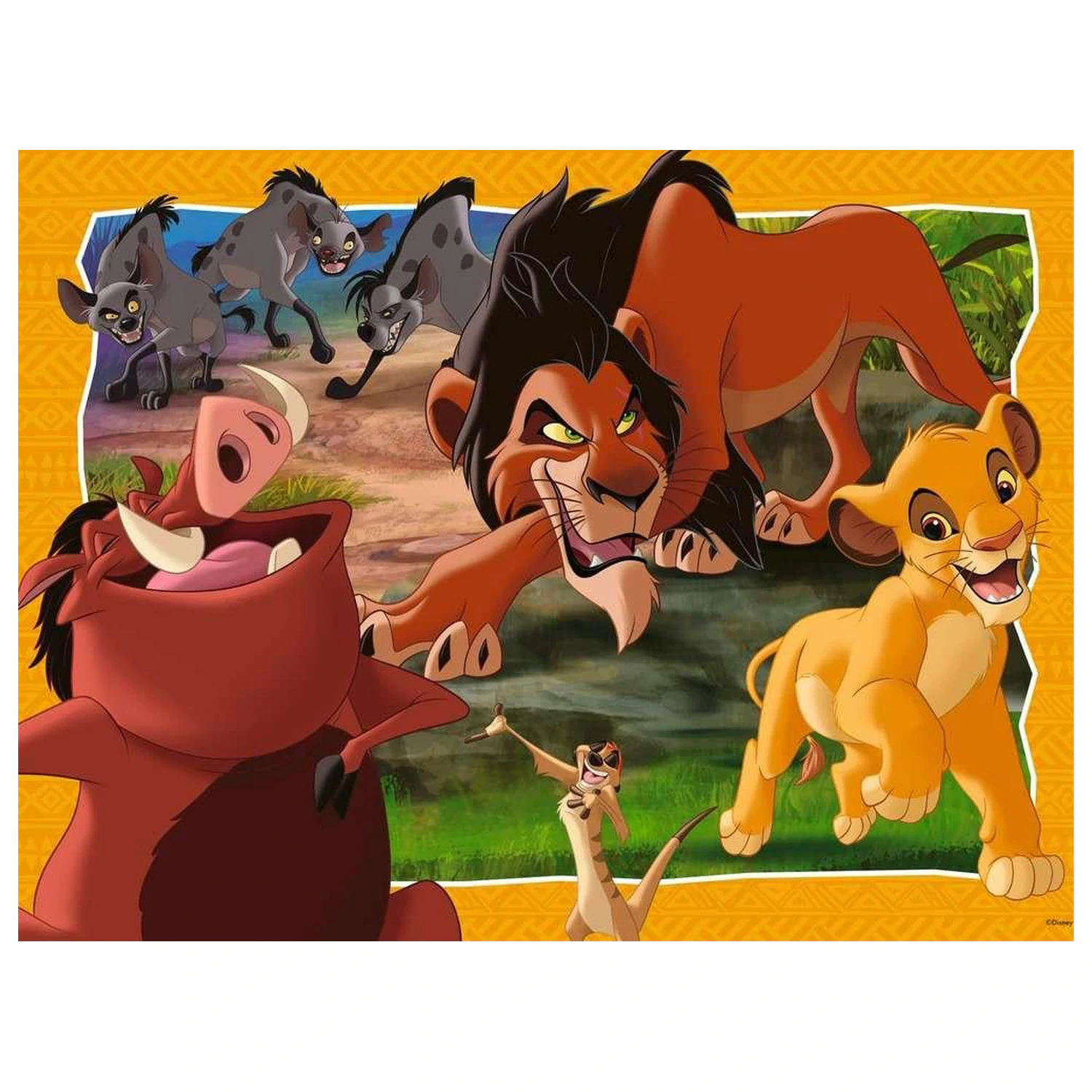 The Lion King Hakuna Matata XXL puzzle (200 darabos)  termékfotó