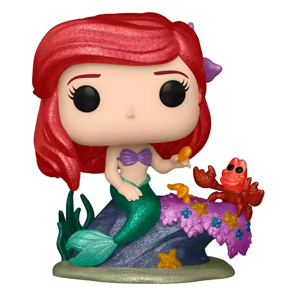 Arielle, die Meerjungfrau POP! Movies Vinyl Figur Ariel Diamond Collection Exclusive 9 cm termékfotó