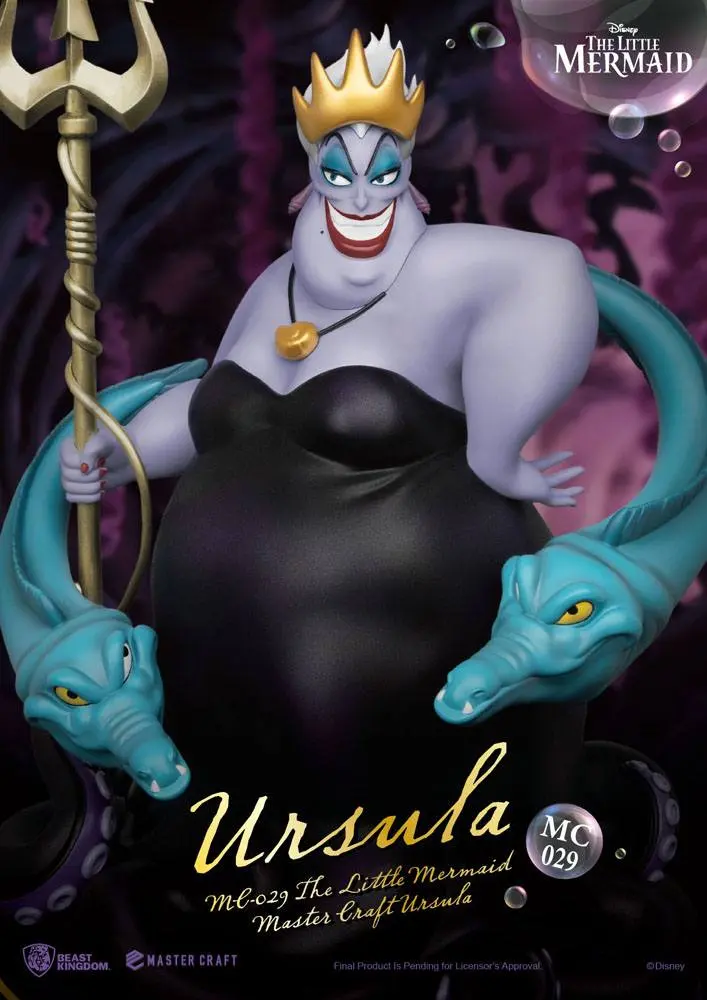The Little Mermaid Master Craft Ursula szobor figura 41 cm termékfotó