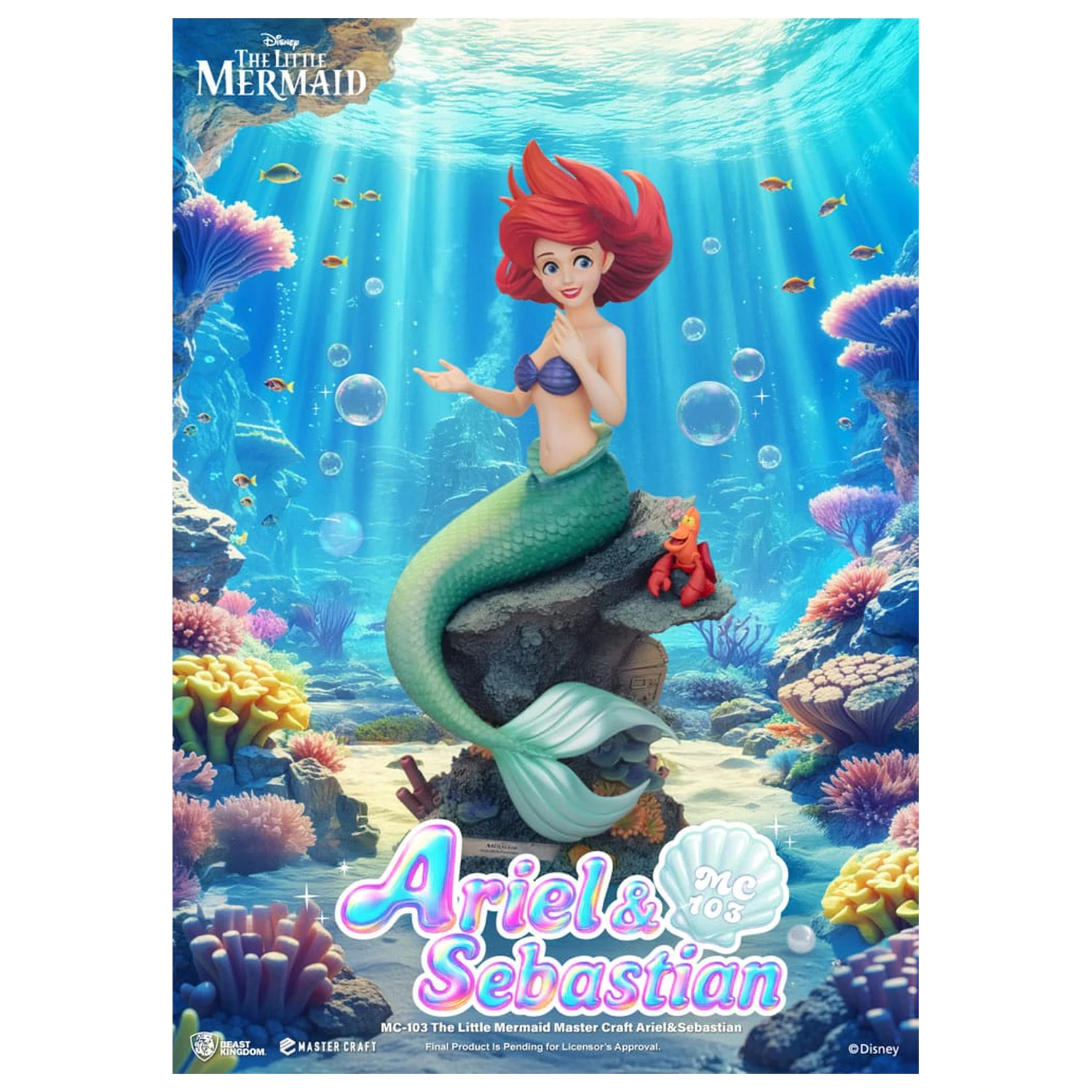 The Little Mermaid Master Craft Vito Corleone szobor figura 42 cm termékfotó