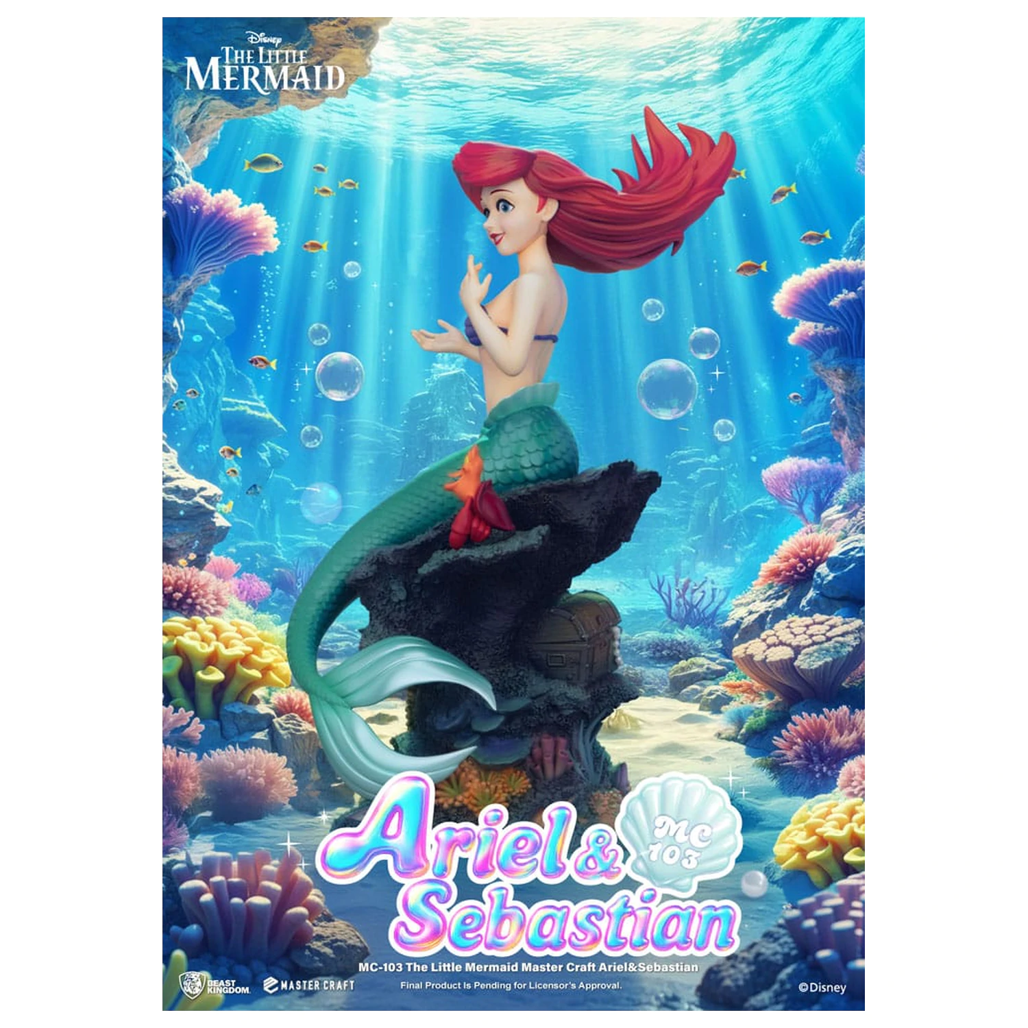 The Little Mermaid Master Craft Vito Corleone szobor figura 42 cm termékfotó