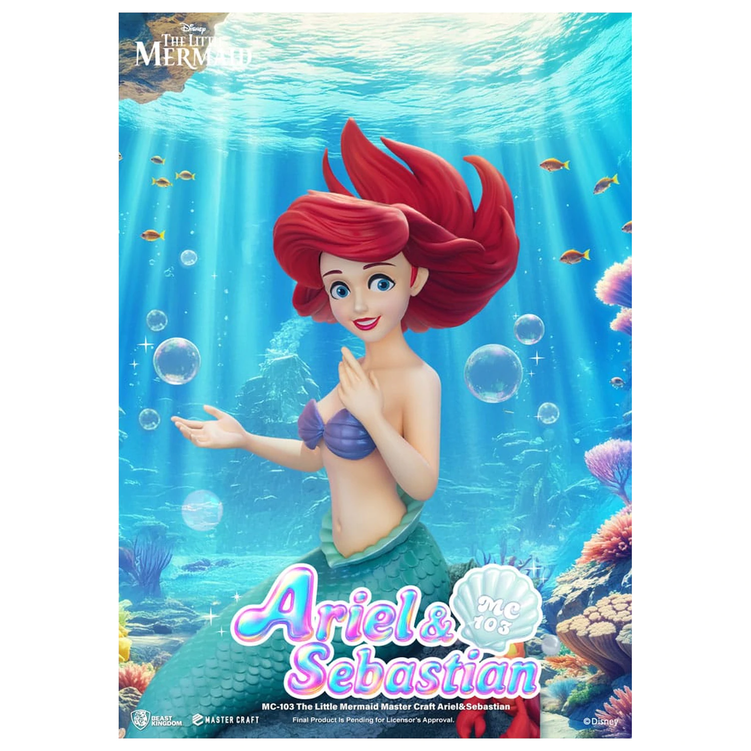 The Little Mermaid Master Craft Vito Corleone szobor figura 42 cm termékfotó