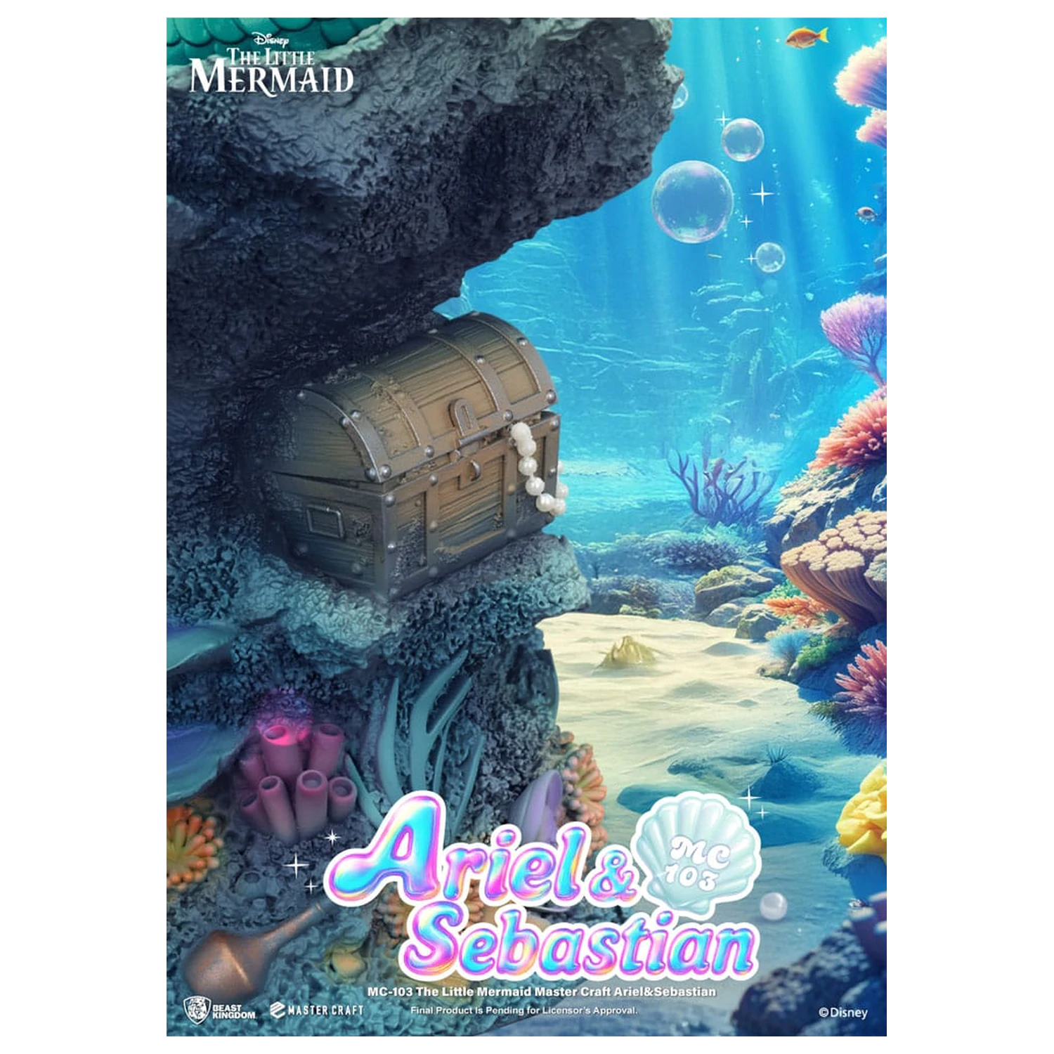 The Little Mermaid Master Craft Vito Corleone szobor figura 42 cm termékfotó