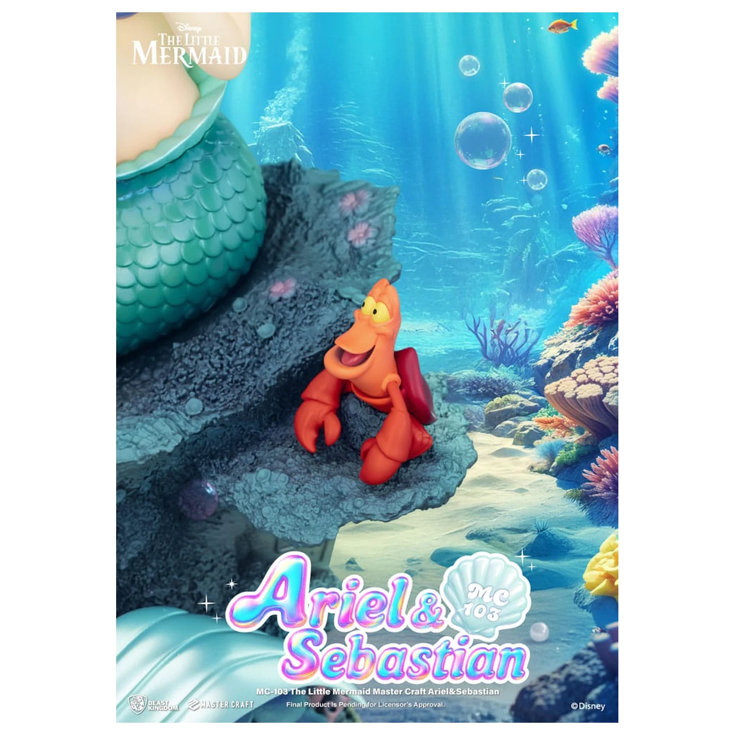 The Little Mermaid Master Craft Vito Corleone szobor figura 42 cm termékfotó