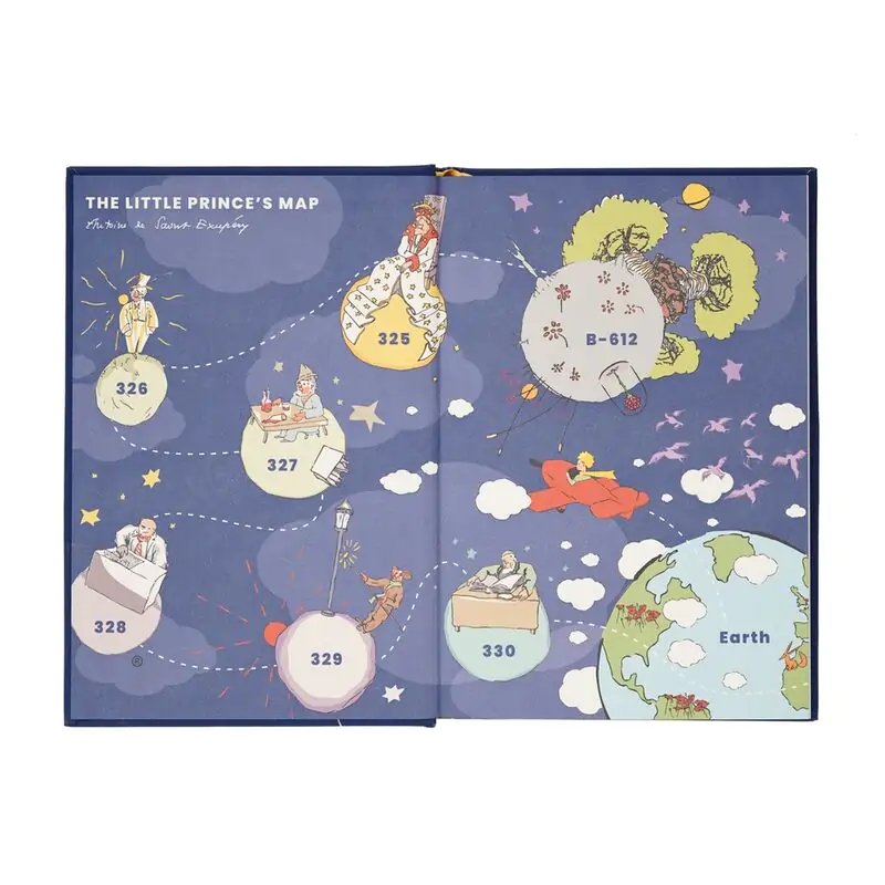 The Little Prince A5 jegyzetfüzet termékfotó